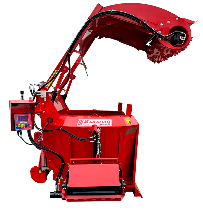 Mixer Haramaq Prohmix 1.6 con enganche de tres puntos